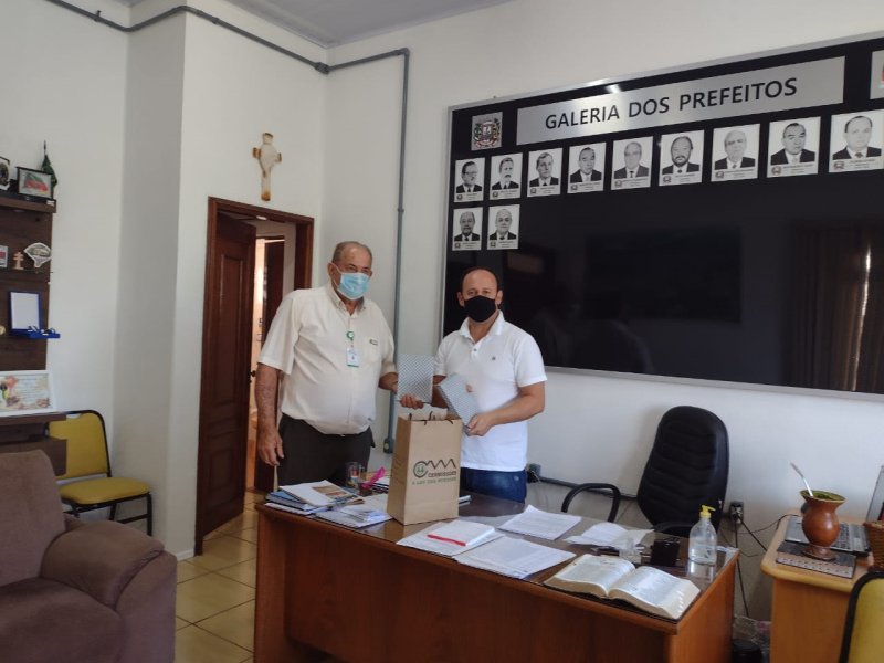 CERMISSÕES REALIZA VISITA DE CORTESIA AO PREFEITO DE PORTO XAVIER